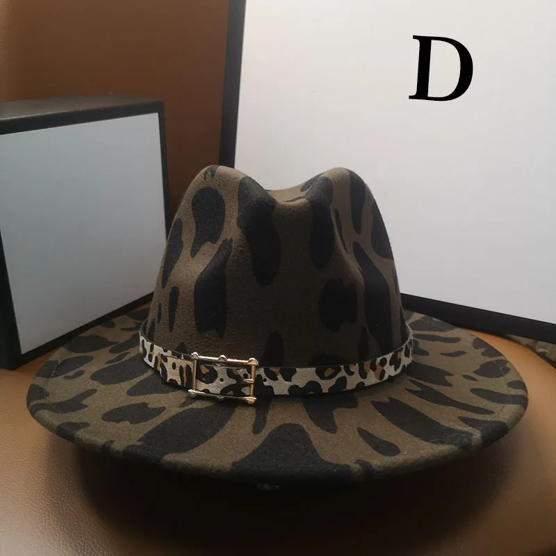 HT272 sided cow pattern top hat with 