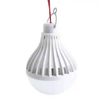 

Lamps &Amp; Lighting Led Bulb Light Camping W/Clip Camping LED Bulb Bulbs 12V Solar Light 18W for Emergency Home