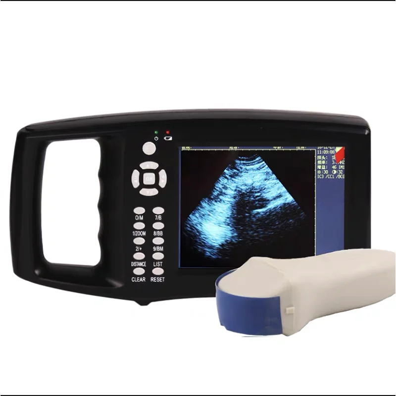 

5.6 inch LCD screen portable veterinary ultrasound scanner for cats, dogs, pet ultrasound pregnancy test, heart rate detector