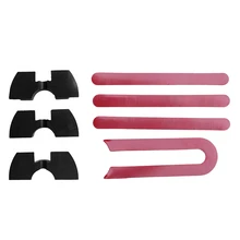 7 шт. для Xiaomi Mijia M365 аксессуары для электроскутера: 4 шт. Крышка для колес защитная оболочка Светоотражающая наклейка и 3 шт. Mo