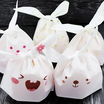 

22x13.5cm Rabbit ear Chocolate Gift Box Packaging Cookies Candy Wrapping Paper Bags Wedding Christmas Birthday Party Decoration