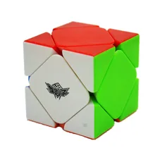 Cyclone Boys 2x2x2 Skew Магнитный быстро скоростной куб Невидимый волшебный куб 3D игра IQ Твист Головоломка Игрушка Головоломка 2x2 55 мм Гладкая