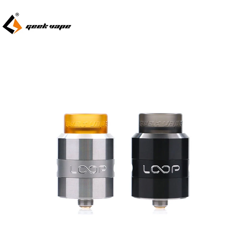 Geekvape петли RDA танк 24 мм vape с уникальным W в форме построить двухслойные утечки для