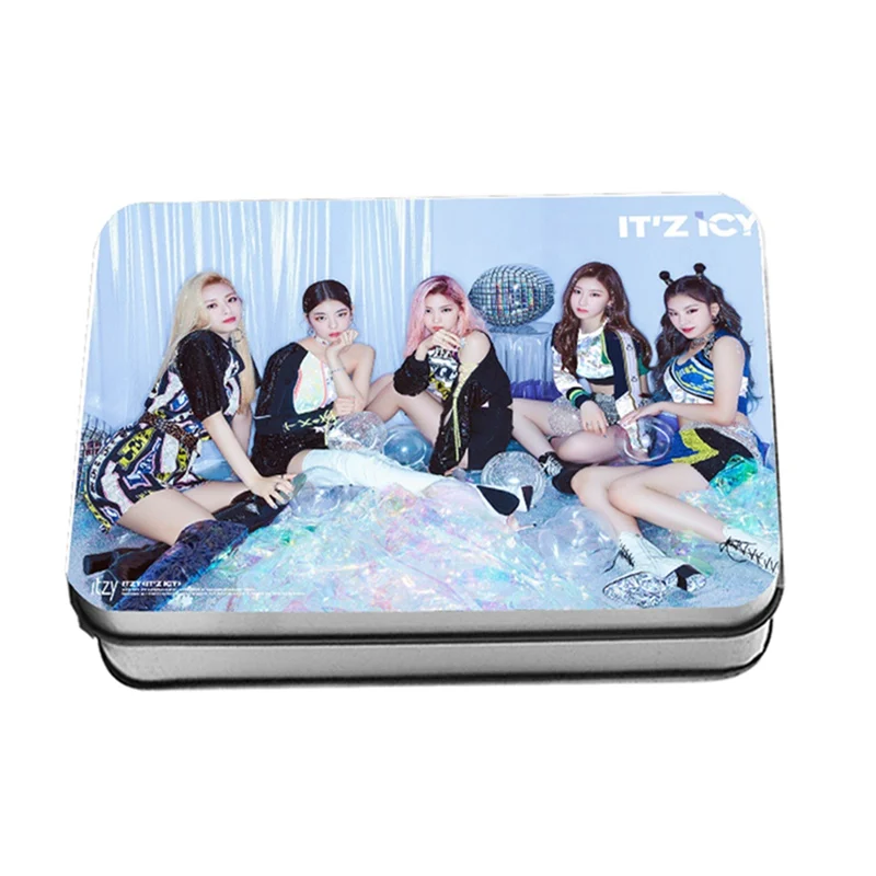 

Kpo ITZY IT'z ICY Polaroid Lomo Photo Card Ryujin Yeji HD Photocard Lia Yuna Collective Cards 40pcs/set