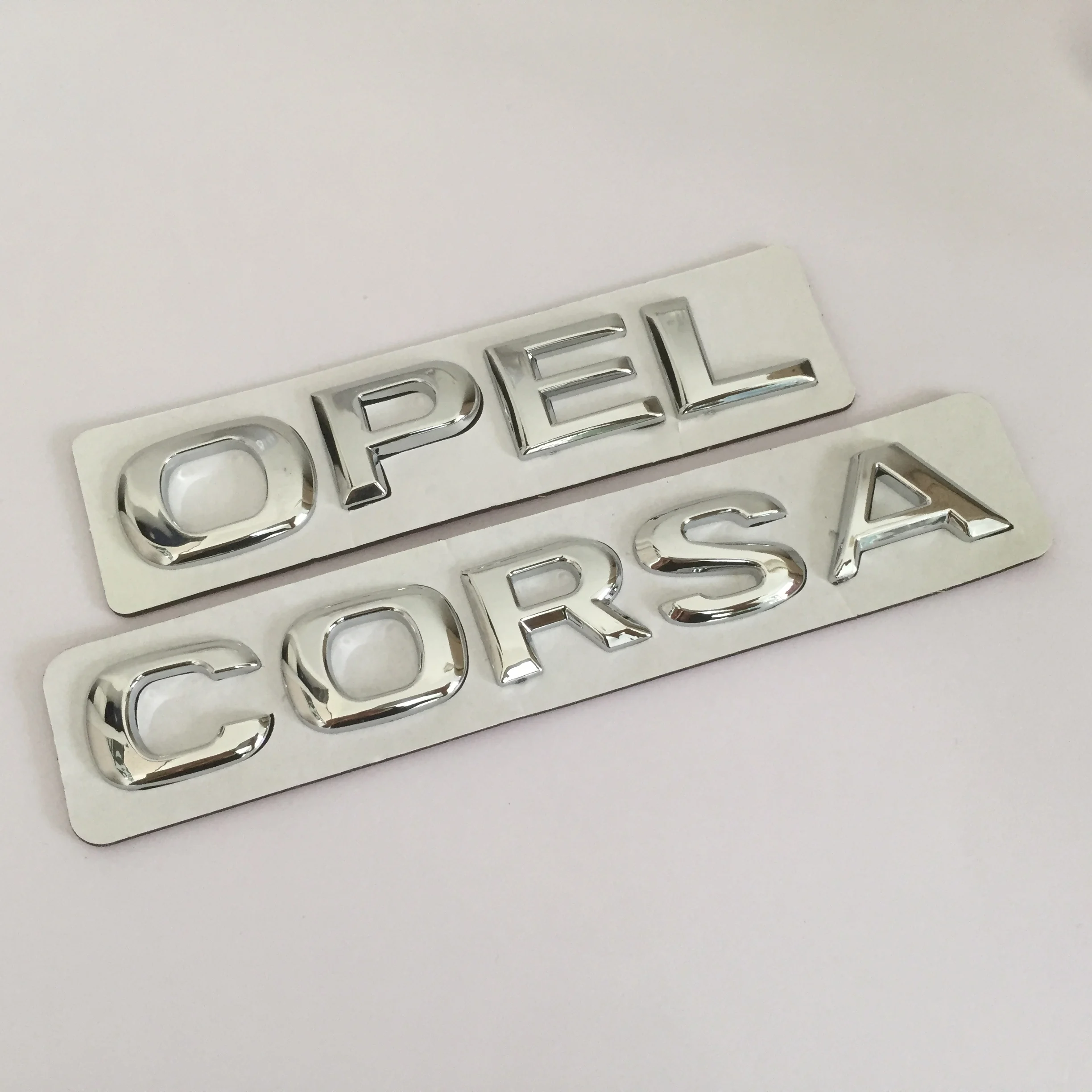 1 шт. ABS OPEL CORSA Astra Mokka Insignia Zafira Corsa Tigra Автомобильная буква Задняя эмблема значок