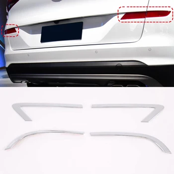 

Car Styling Chrome Exterior Rear Fog Light Lamp Frame Cover Trim Insert 4pcs For Hyundai Tucson 2016-2019
