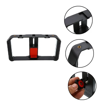 

Universal U Rig Pro Smartphone Video Rig Holder Phone Video Camera Cage Stabilizer Grip Tripod Mount for iPhone Andriod