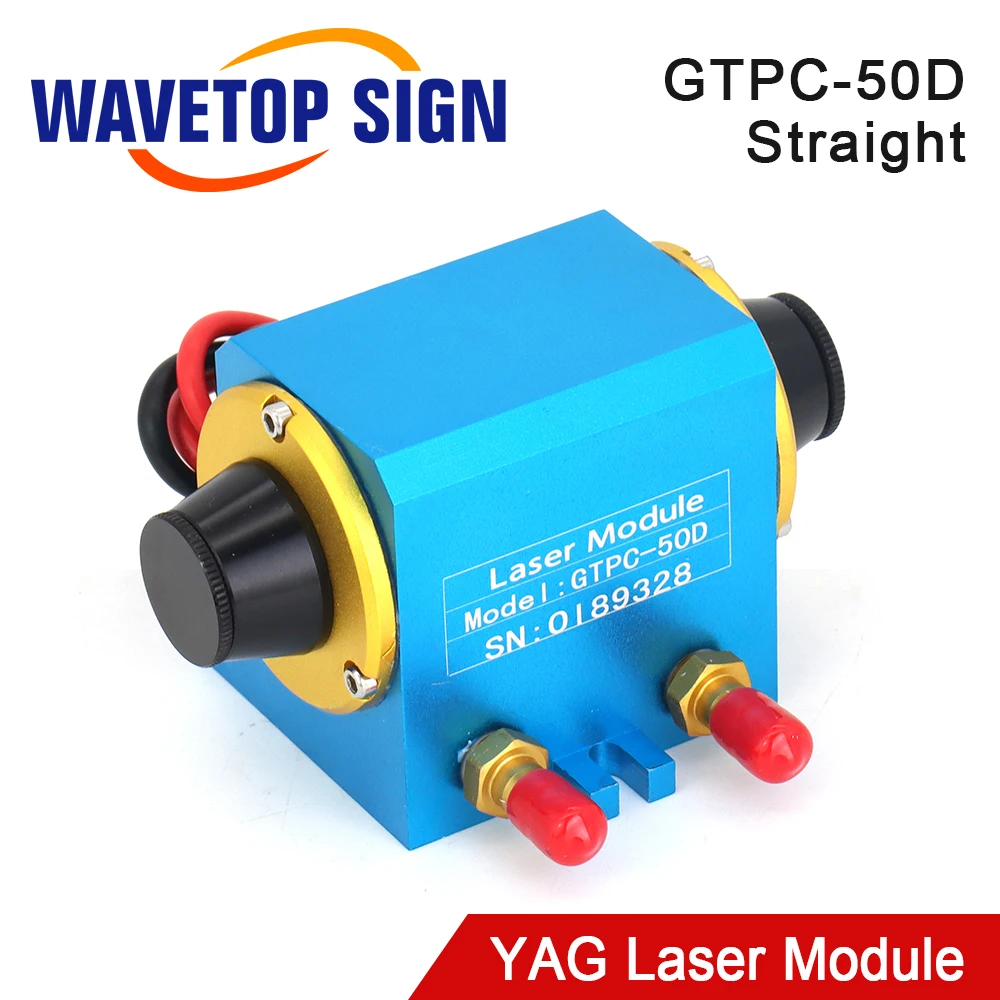 WaveTopSign GTPC 50D 50 Вт прямые YAG лазерный модуль Лазерная Диодная помпа неодим