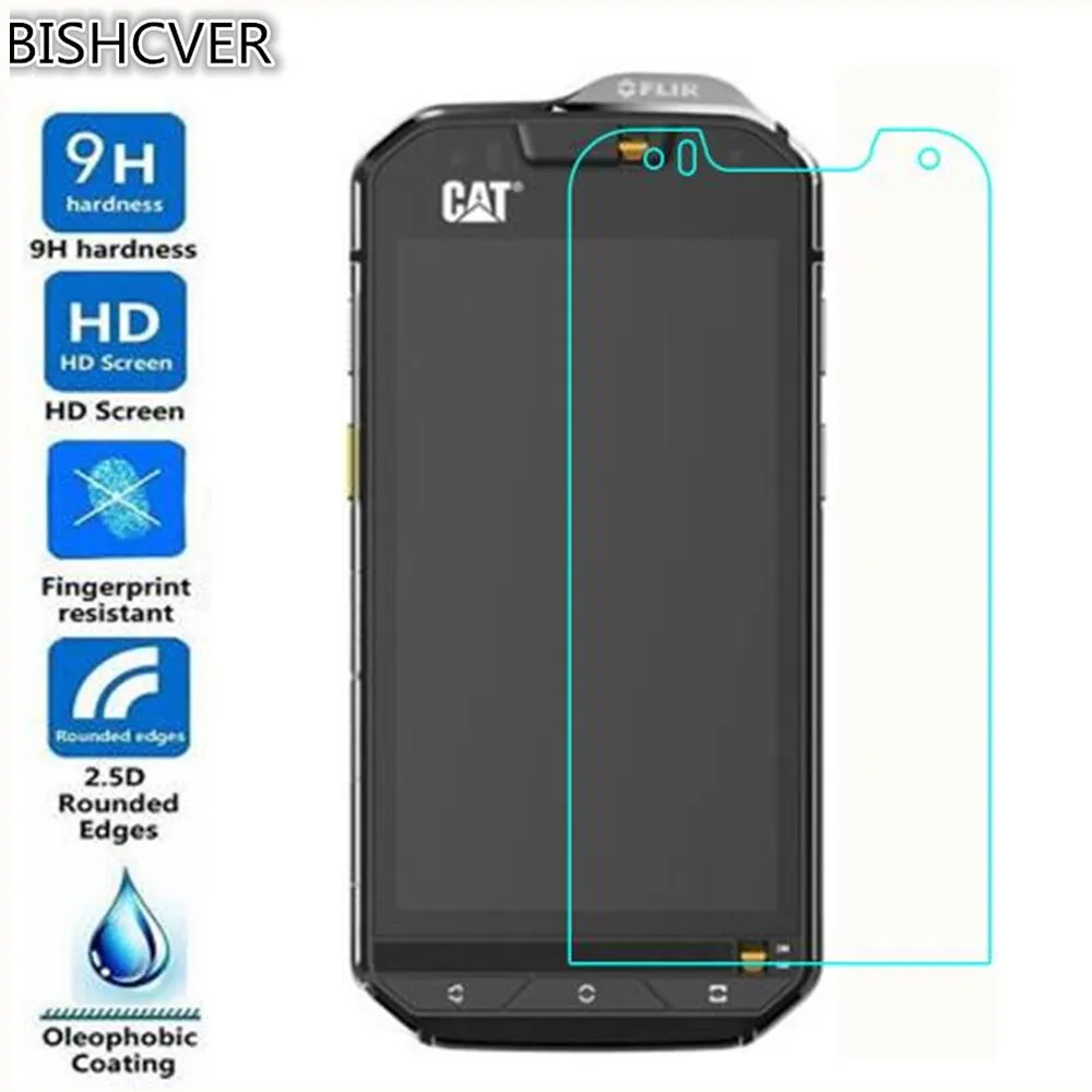 Закаленное стекло для Caterpillar Cat S60 защиты экрана 2.5D 9H закаленное премиум-класса