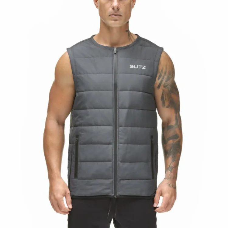 Fashion new men's foldable puffer vest, stand collar men's padded vest lightweight down vest, men's zipper vest winter clothing Fashion new men's foldable puffer vest, stand collar men's padded vest lightweight down vest, men's zipper vest winter clothing