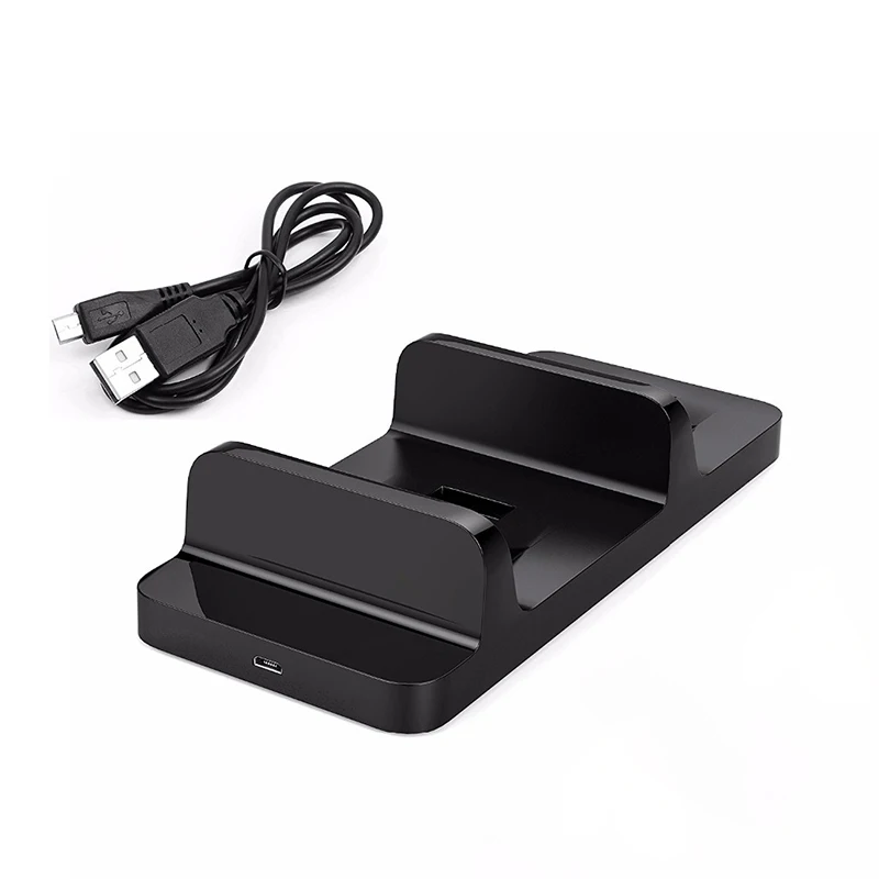 Для playstation 4 PS4 беспроводные контроллеры USB быстрая зарядка Подставка Кронштейн 2 в 1 Мини двойная консоль зарядная док-станция