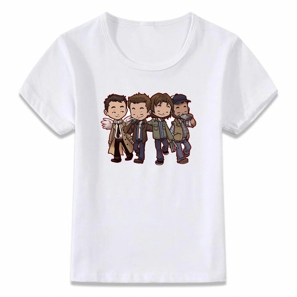 Детская одежда футболка Lil Supernatural The winster Brother/футболка для малыша для мальчиков и девочек