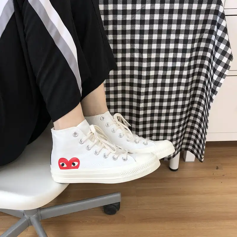 black high top cdg