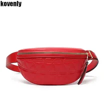 Женская поясная сумка для женщин повседневные кожаные поясные сумки модные маленькие поясные сумки для девочек дорожные нагрудные сумки на молнии A386