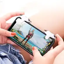 Для PUBG мобильная игра пожарная Кнопка Aim ключ L1R1 шутер контроллер Джойстик смартфон мобильный игровой курок Джойстики для iPhone