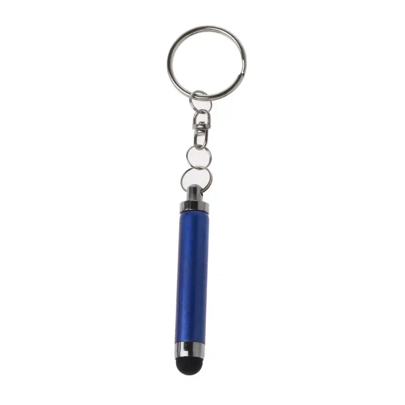 

1PC Universal Plastic Capacitive Touch Screen Stylus Pen Touch Pen Keychain for Tablet PC Pad Phone Pen