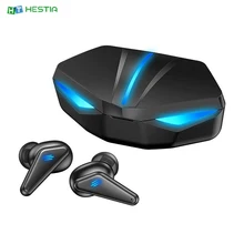 K-55 tws jerry solution 5.0 estéreo baixa latência jogos bluetooth fone de ouvido tipo-c interface audifonos fones de ouvido bluetooth