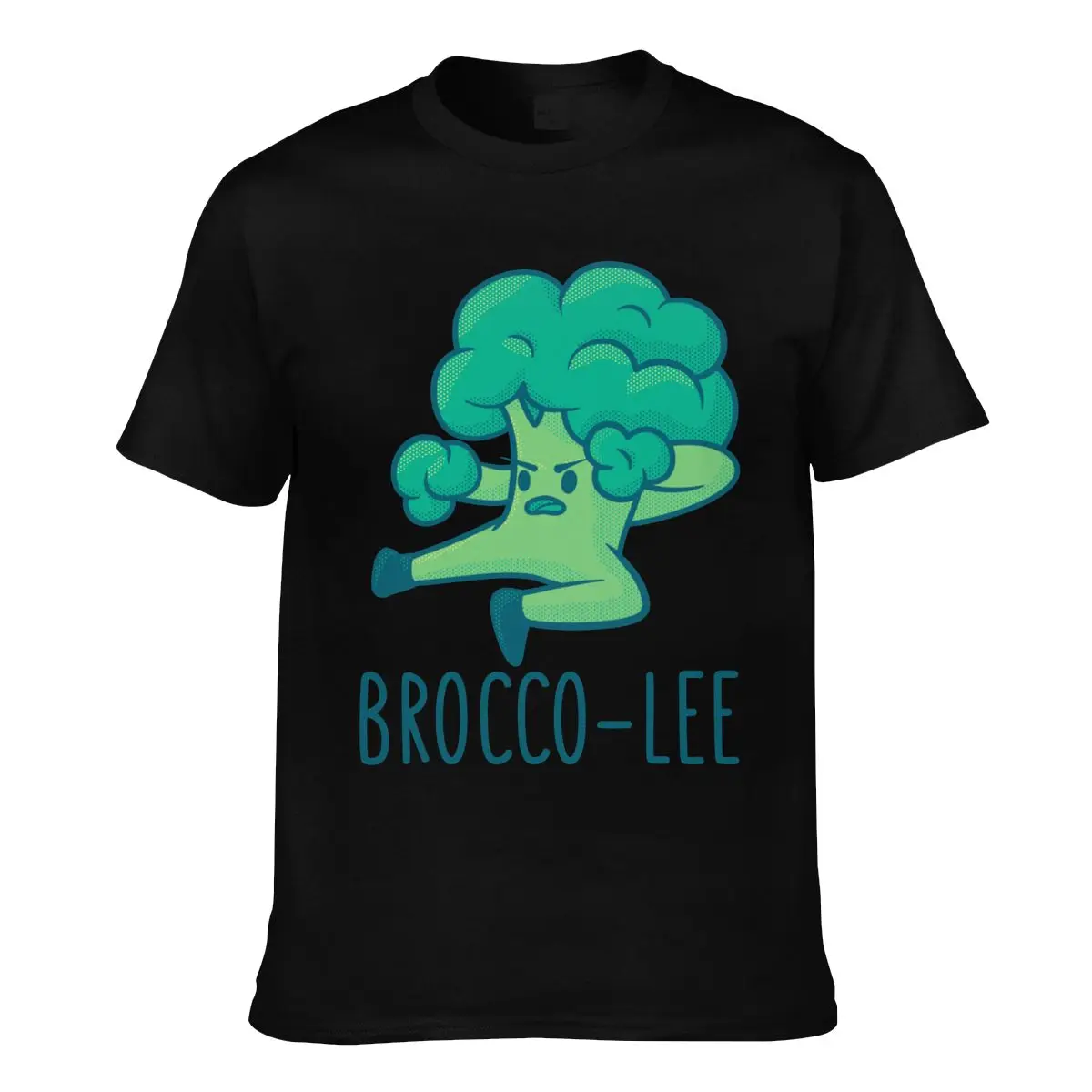 Мужская футболка с принтом Брюса Ли брокко ли 100 хлопок | одежда