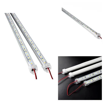 

2 Pcs Aluminum Alloy Rigid LED Strip Rod Light Waterproof 12V 50CM