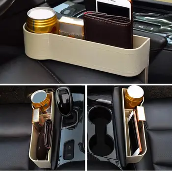 

Auto Stowing Tidying Car Seat Slit Pocket Napkin Snacks Phone Storage Box Sundries Organizer коврики для авто car refrigerator