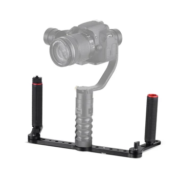 

Gyroscope PTZ Dual Grip Gimbal Handle with Joystick Control for AFI VS-3SD 3-Axis Gimbal Stabilizer Double Handle Bracket