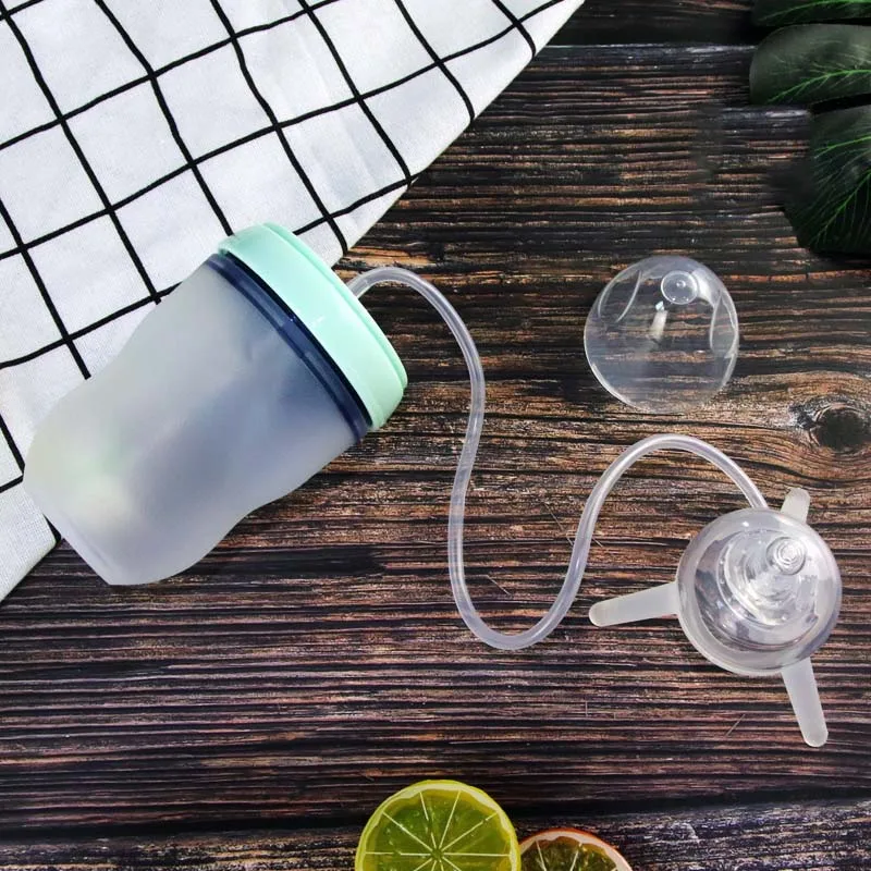 EasyJug | Hands-Free Breast feeding Water Bottle with Long Straw