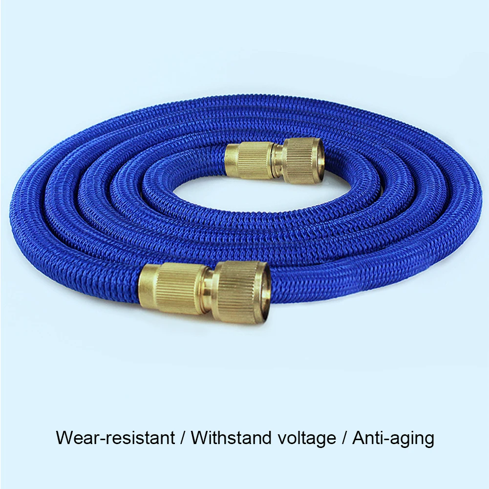 15m/30m High-pressure Water Gun For Cleaning Portable Car Wash Machine Garden Watering Hose Nozzle With 3 Connectors