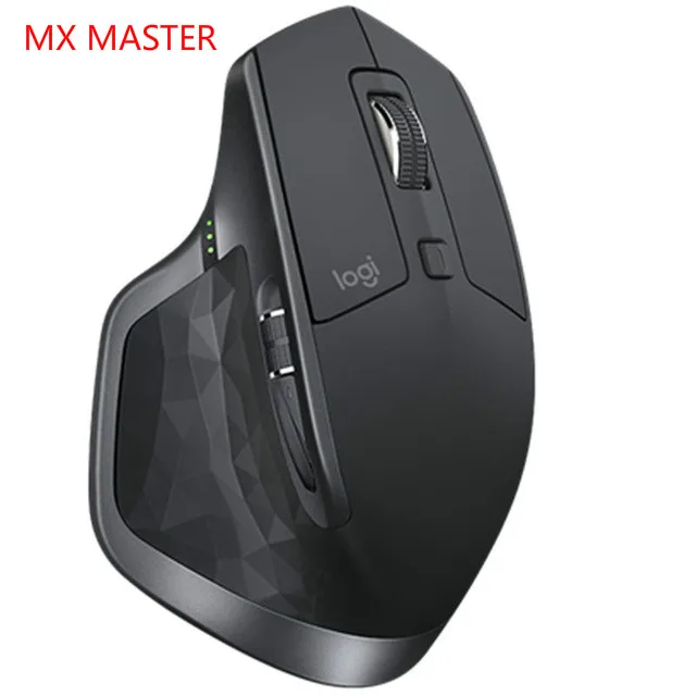 Производитель отремонтированный: Беспроводная мышь logitech MX Master/Master 2S с 2,4 ГГц 4K dpi Bluetooth USB с двойным подключением - Цвет: MX MASTER BLACK