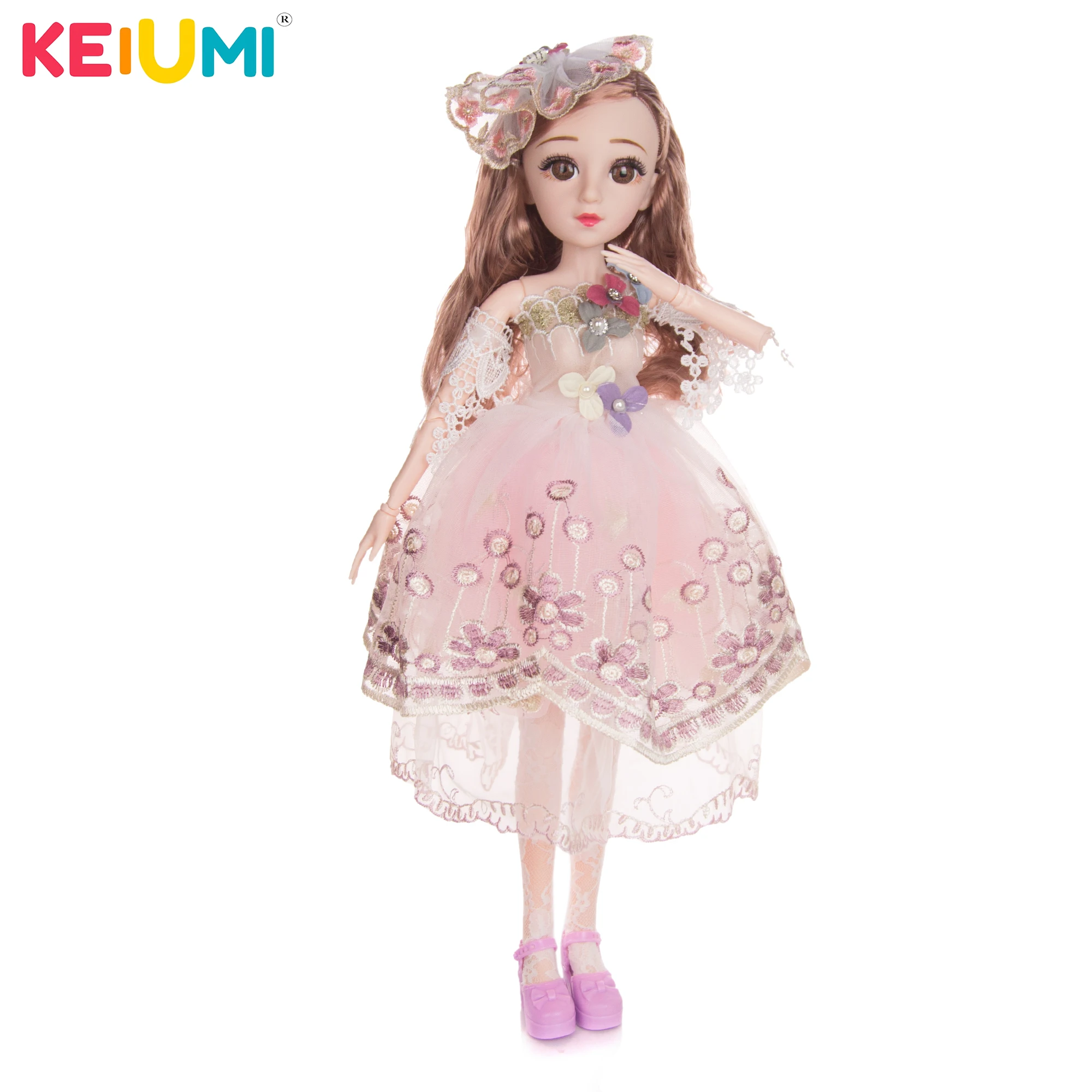 KEIUMI 1/4 BJD куклы силиконовые реалистичные 48 см Силиконовые всего тела Модная Кукла
