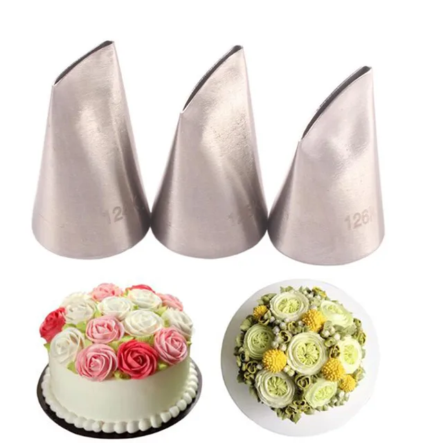 Cake Decorating Piping Tip 124k 124K 125K 126K Piping Tip Cake