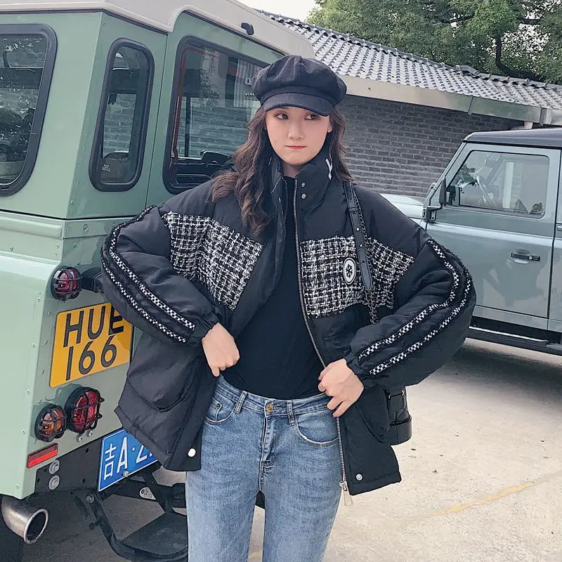 Goede Vrouwen Mode Hooded parka 2019 winter Gewatteerde Jas Jas Lady Mid Lange stijl Jas Pocket Hooded Warme Jas Chamarras de Mujer