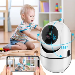 Caméra de Surveillance IP Wifi hd 1080P, dispositif de sécurité domestique sans fil, avec suivi automatique et Audio bidirectionnel, Vision nocturne, offre spéciale 
