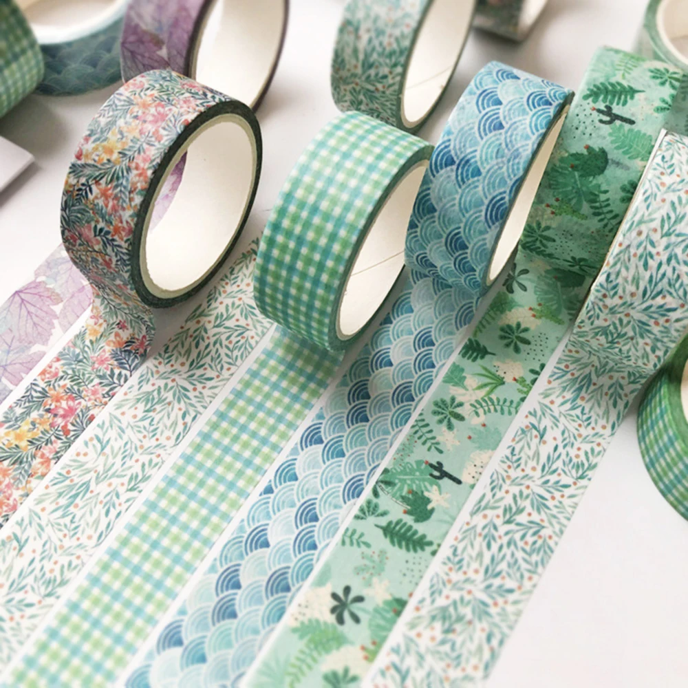 

1pcs Kawaii Cartoon Decoration Tape Paper Washi Masking Tape 1.5cm*5m Creative Scrapbooking Stationary School Supplies