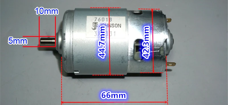 DC5-12V Dechang 775 высокоскоростной яростный мотор 7700 об/мин 19000 об/мин мощность электрического инструмента модель
