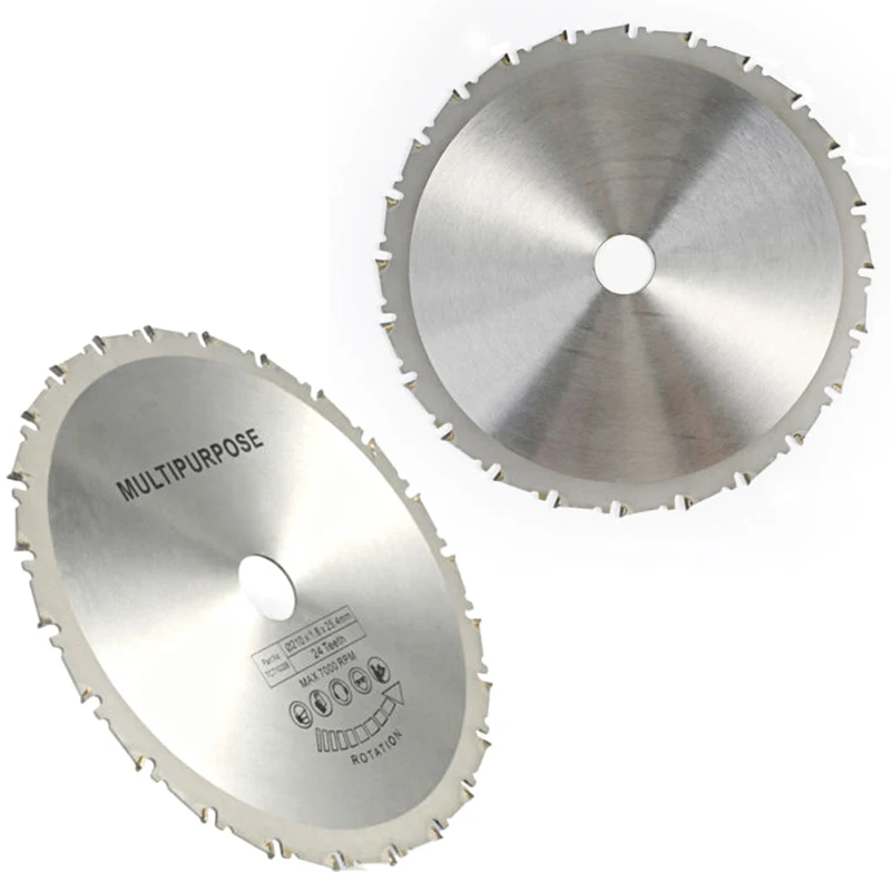 210mm Silver Saw Blade Disc Fit For Rage Rage4 RageB 25.4mm Bore