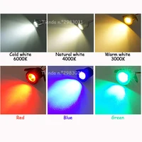 Silvery/Black/White/Golden Mini LED Downlights 1W 3W 20mm 85V-265V Jewelry Display Ceiling Recessed Cabinet Spot Lamp DC12 24V - Image 4