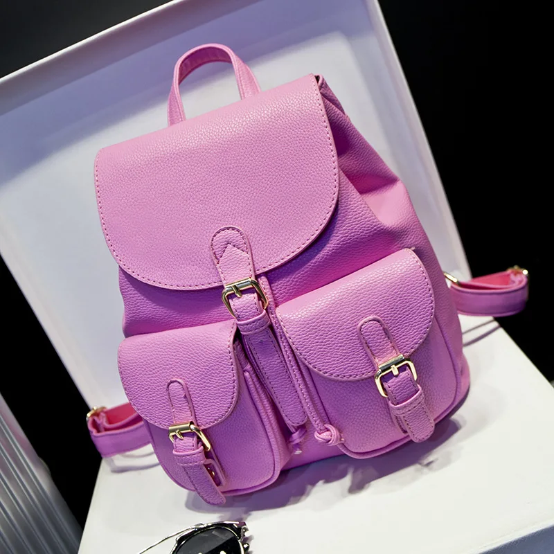 

Women 2019 new women's casual backpack women's Joker travel backpack