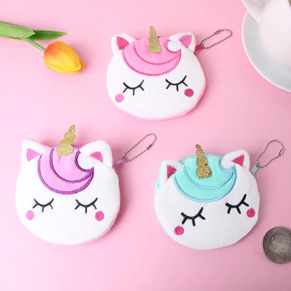 Coin Purses Wallet Unicorn Small Bag Girl Cartoon-Pattern Women New Kid for Travel 1PC