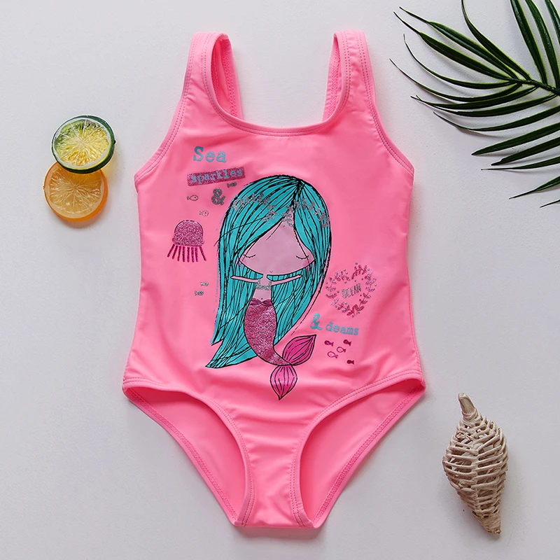 SW135 pink Новинка года; одежда для купания для девочек 7-13 лет; Детские купальники; цельные купальные костюмы для девочек; детские купальные костюмы; Beachwear-K517 - Цвет: SW135 pink