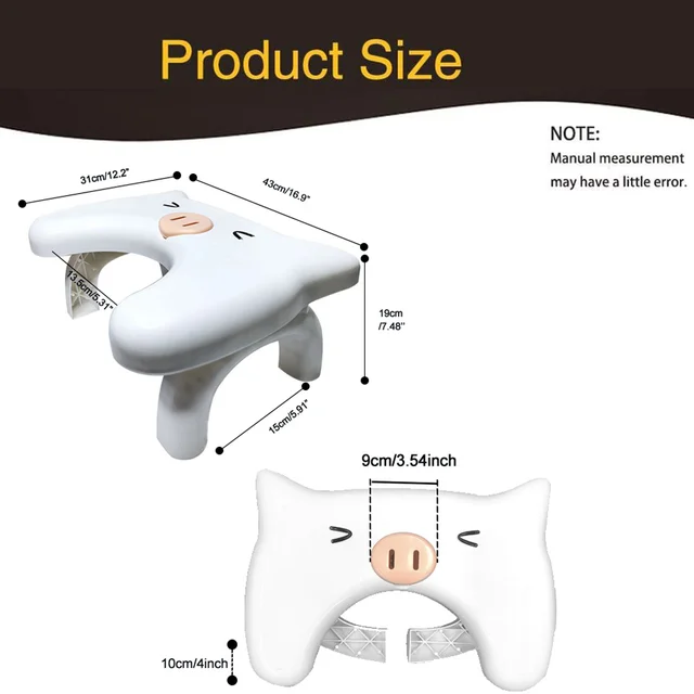 Home Folding Squatting Stool Bathroom Squat Toilet Stool Compact