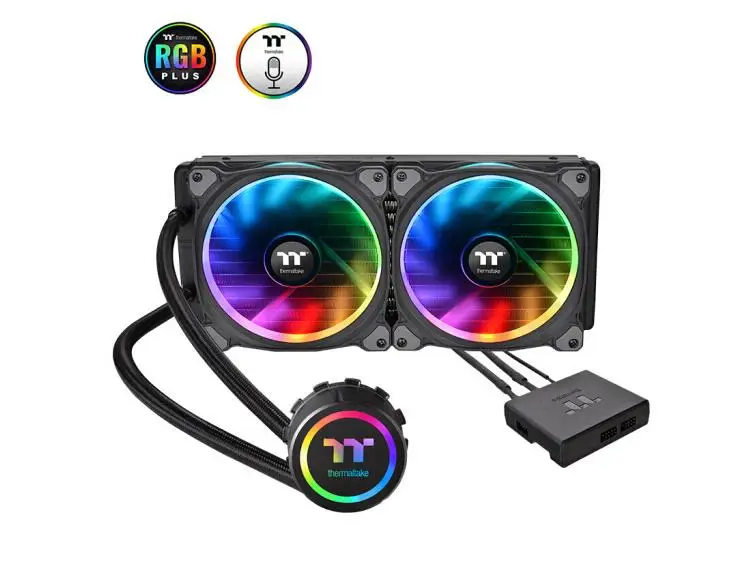 ^Cheap Thermaltake Floe Riing RGB 280 all-in-one water-cooled CPU cooler (multi-platform / RGB cold head / software / PLUS RGB fan /)