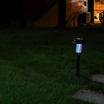 

LED Mosquito Killer Lantern Camping Solar Light Mosquito Killer Lamp Multi-Purpose Pest Repeller Home Garden Supply For Yard