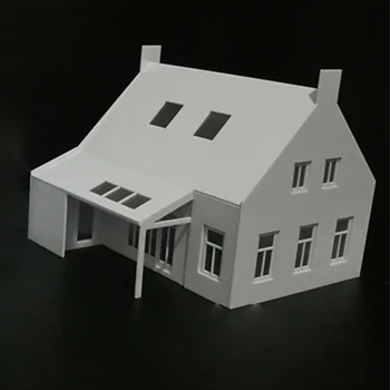 

1/50 Scale Sand Table Decorative Architecture Building Miniature Country House Model - Vestibular Version