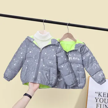 

Children`s Down Jacket for Girls 2020 Winter Waterproof Shiny Hooded Warm Girl White Duck Down Coat Kids Outerwear Parka Clothes