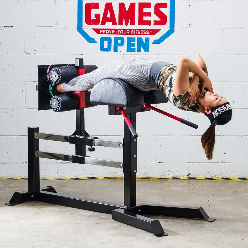 Multifunctional Waist Back and Abdominal Muscle Training, Commercial Roman Chair, Goat Stretching, Hips Waist Strength, Workout