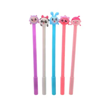 

50PCS Cute Cartoon Elf Baby Gel Pens Creative Learning Stationery Pen Office Supplies Signature Pen Kawaii School Supplies