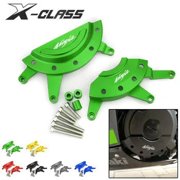 

For Kawasaki Ninja 400 2017 2018 2019 Motorcycle Engine Guard Engine Cover Side Stator Case Guard Green Black Red Blue Protector