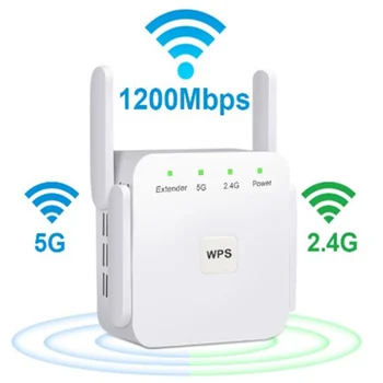 

New Product Wireless AC1200M Wifi Signal Amplification 5G High-Power Wall Extension Router