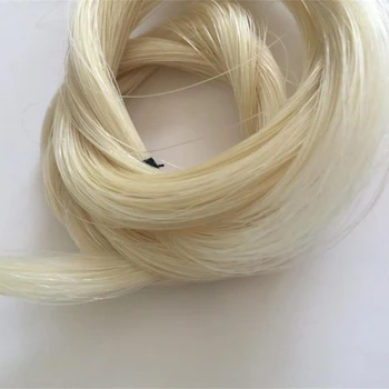 

1 bunch premium horsetail imported Siberian stallion tail stallion tail length 85cm/90cm/103cm white drawn horse tail hair