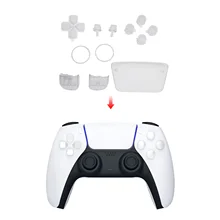 Bouton de remplacement pour manette de jeu PS5, accessoire Transparent pour manette de jeu
